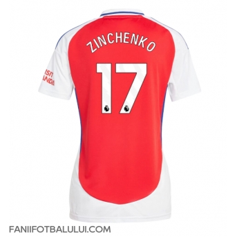 Arsenal Oleksandr Zinchenko #17 Tricou Fotbal Replică 2024-25 Femei Acasa
